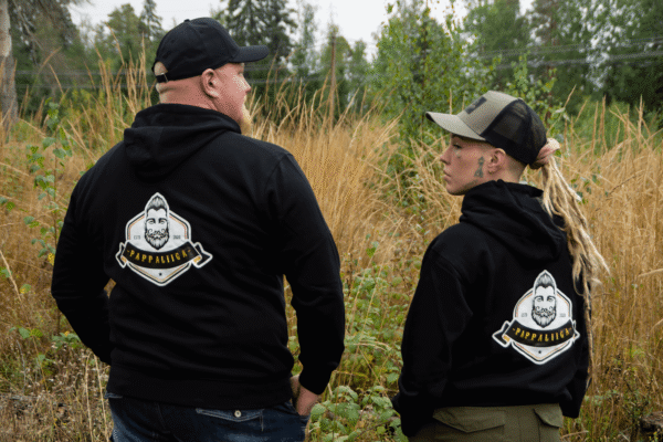Pappaliiga zip-Hoodie